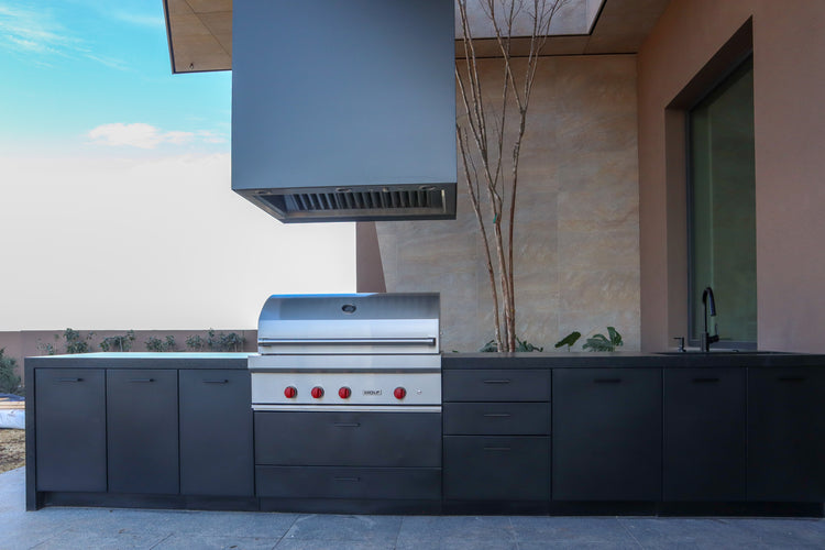 Tu área de asador de lujo, diseñada a tu medida.