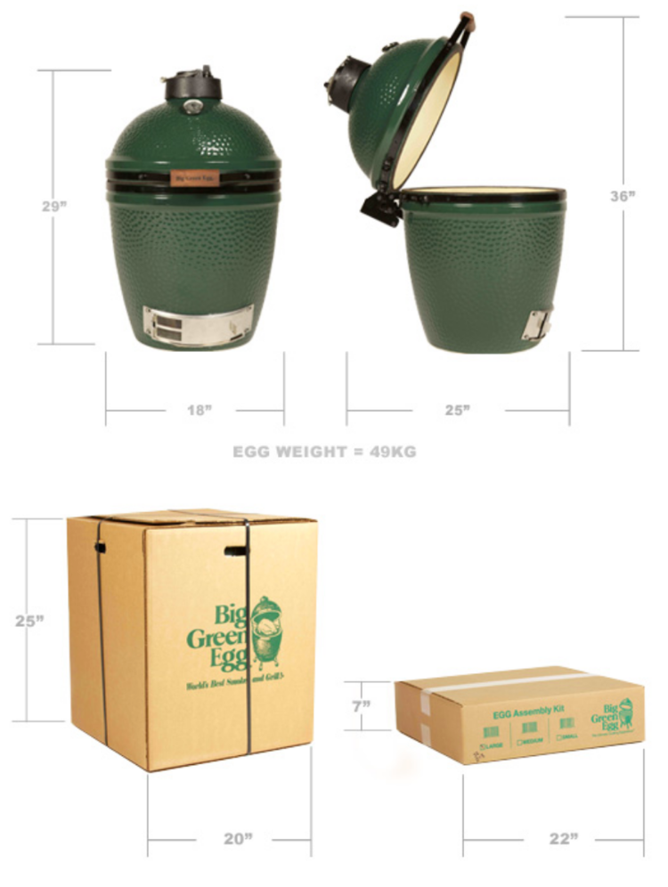 Cargue la imagen en el visor de la galería, Big Green Egg Medium
