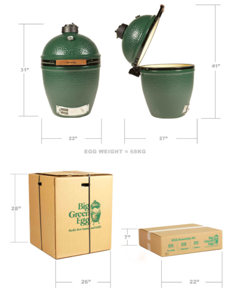 Cargue la imagen en el visor de la galería, Big Green Egg Large
