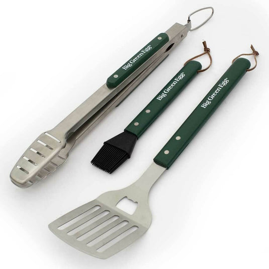 Stainless Steel with Wood Handles Tool Set, 3 Piece